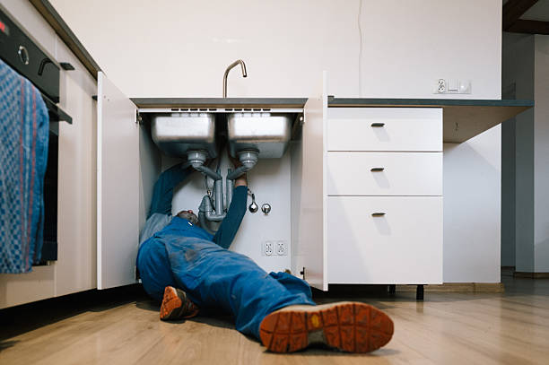 Professional Plumbing technician working in Castalia, NC